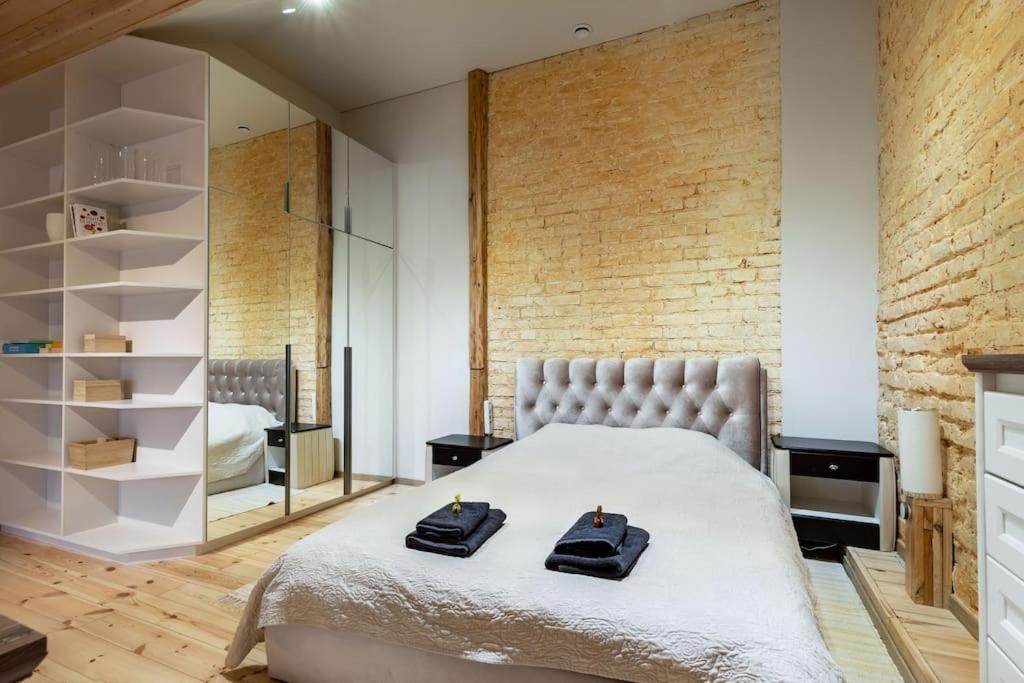 Luxury Apartment In Gedimino Av. 维尔纽斯 外观 照片