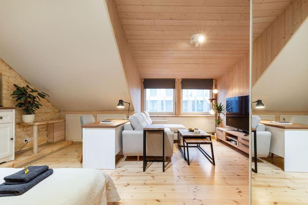 Luxury Apartment In Gedimino Av. 维尔纽斯 外观 照片