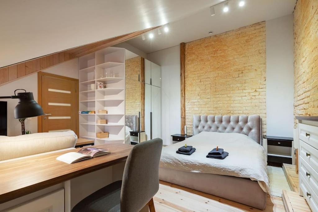 Luxury Apartment In Gedimino Av. 维尔纽斯 外观 照片