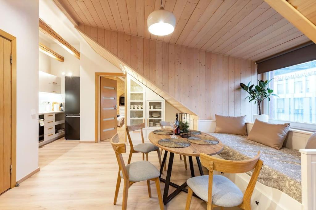 Luxury Apartment In Gedimino Av. 维尔纽斯 外观 照片